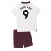 Manchester City Erling Haaland #9 Replika Babykläder Borta matchkläder barn 2023-24 Korta ärmar (+ Korta byxor)
